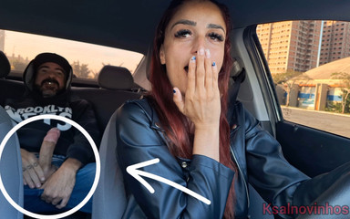 Slutty App Driver Catches Passenger Masturbating Behind...what Now?